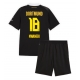 Borussia Dortmund Ethan Nwaneri #18 Replike Gostujuci Dres za djecu 2026-27 Kratak Rukav (+ Kratke hlače)